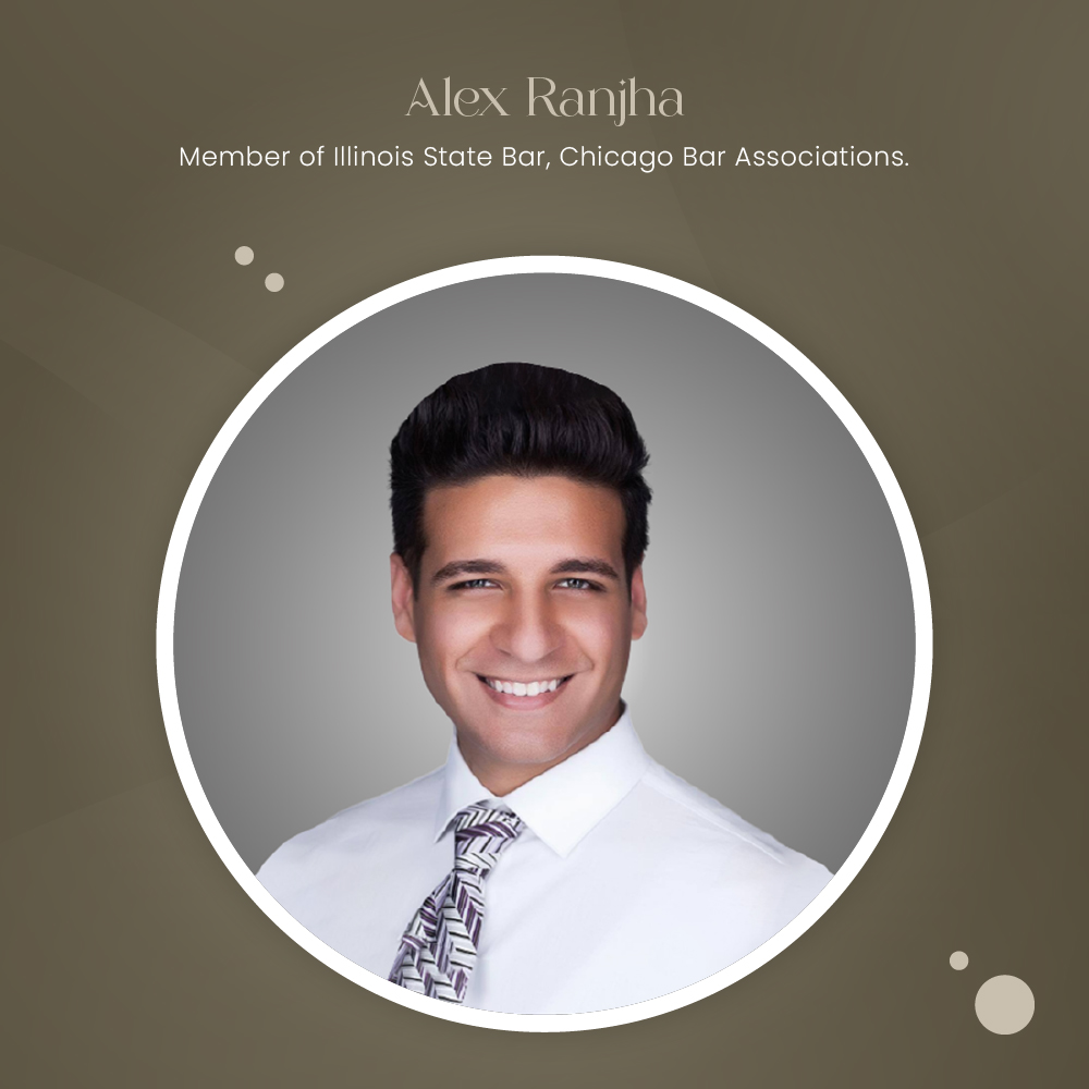 Alex Ranjha holds law degree.