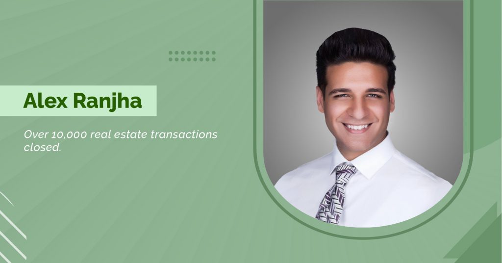 Alex Ranjha values client service.